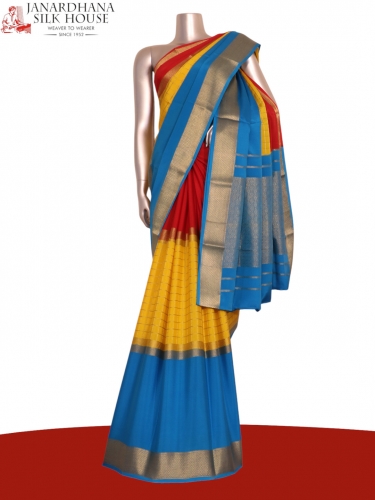 Exclusive Veldhari Mysore Crepe Silk Saree